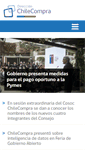 Mobile Screenshot of chilecompra.cl